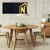 Xưởng Nội Thất Ngọc Thịnh - Bàn ăn gia đình với kiểu dáng tròn hiện đại & đẹp